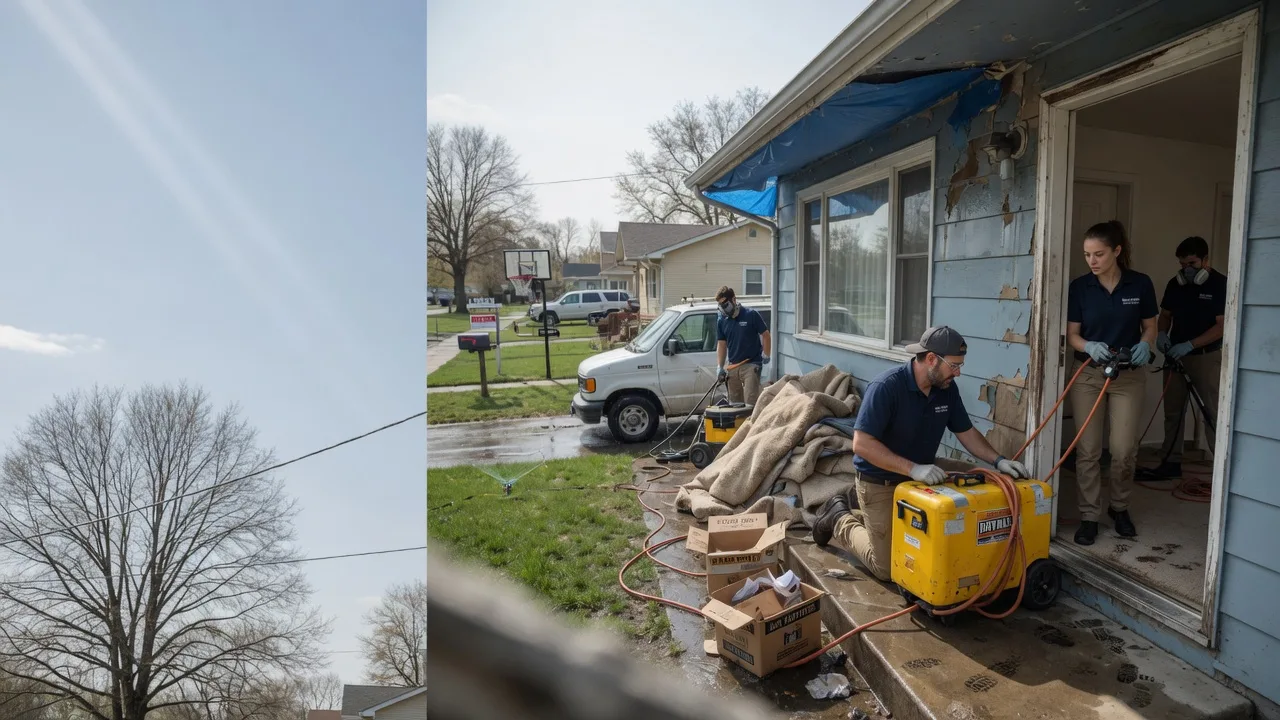 Basement Flood Cleanup in Dearborn Heights, MI near me